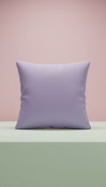 Plush Pillow in Lush Lilac