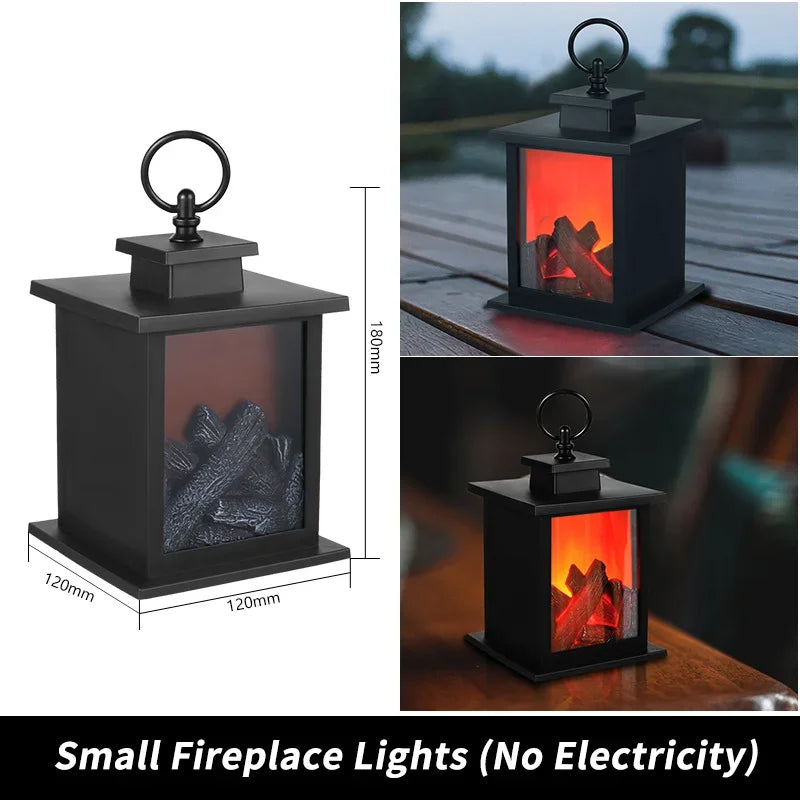  LED Fireplace Lamp