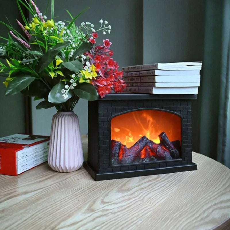  LED Fireplace Lamp