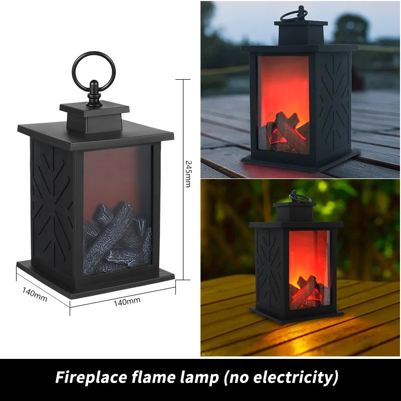  LED Fireplace Lamp
