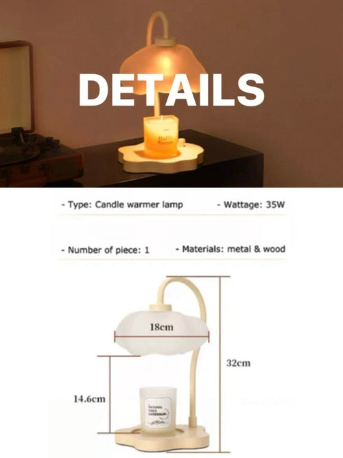 Cute Unique Cloud Candle Warmer Lamp